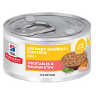 Science Diet, Adult Urinary Hairball - Vegetable Salmon Stew - Wet Cat Food image number null